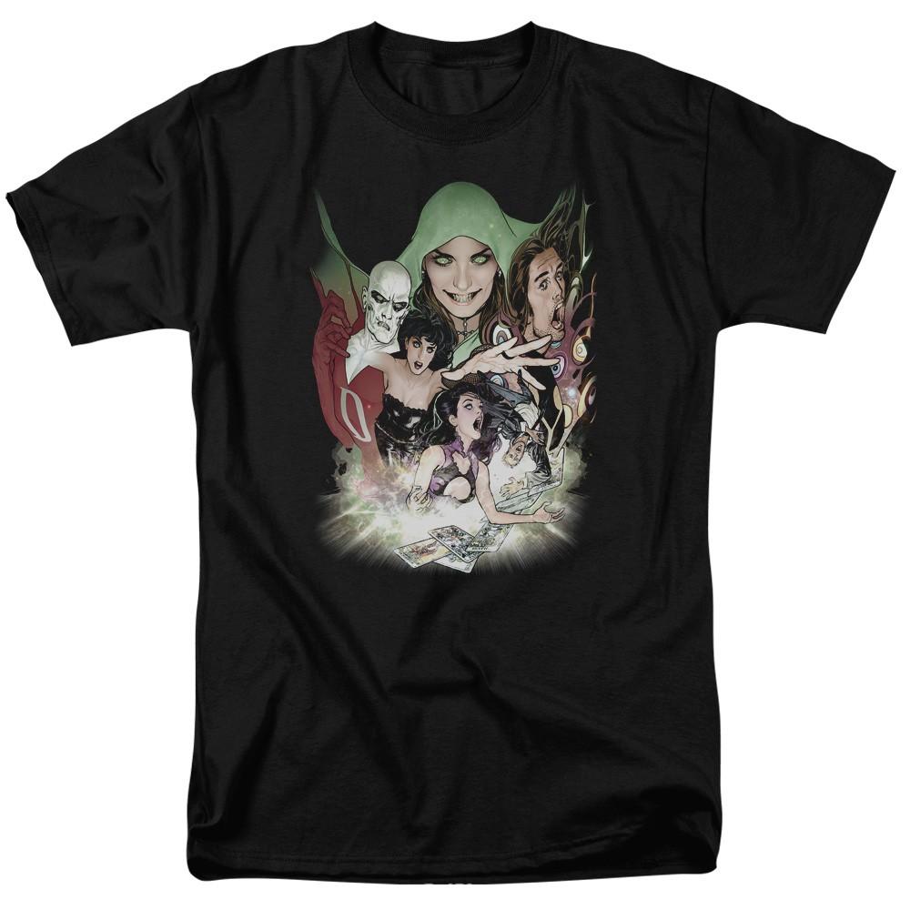 DC Comics - Justice League - Dark - Adult Unisex Short Sleeve T-Shirt - Black S