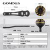 Gomexus CL75 Forged Carbon Reel Single Handle for and Conquest Baitcasting 75mm with Handle Ambidextrous for Tai Light and Power Game Fishing Handle,