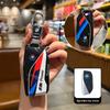 ABS Racing stickers Car Remote Key Case Cover For BMW M G07 X7 LCI U11 X1 G70 7 Series G09 XM F98 X4M LCI G18 X5 G81 M3 I20 IX