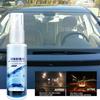 120ML Car Windshield Anti-Fog Rain Repellent Spray Fast Acting Defogger Water Repellent Glass Cleaner For Rainy Day Driving Z2J2