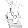 Ichinen Access Tool Division, Ichinen Access Strong Tool (Strong Tool) Chisel Sharpener 57-13 5713 Sharpening Guide, Silver