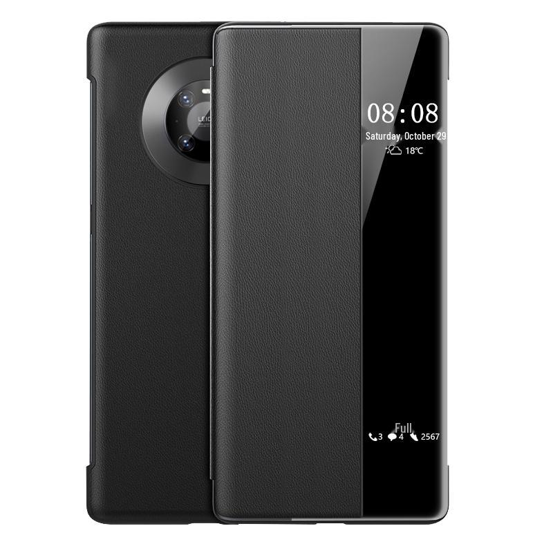 Stiger Smart Window Leather Flip Case for Huawei Mate Pro Series
