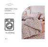 Elegant High-Weight Knit Cotton Floral Four-Piece Bedding Set – Skin-Friendly, Available In Single/Double Sizes.