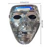 Glitzernde Diskokugel-Maske Halloween-Maske Cosplay Verkleidungskostüm Requisiten für Frauen Männer Halloween Maskerade Party Kostüme