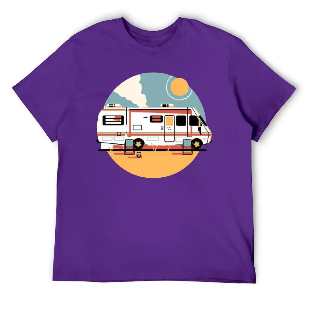Harajuku Breaking Bad Crystal Ship RV Classic For T-shirt  Move Tshirt Premium Humor Graphic Fitness Eur Size