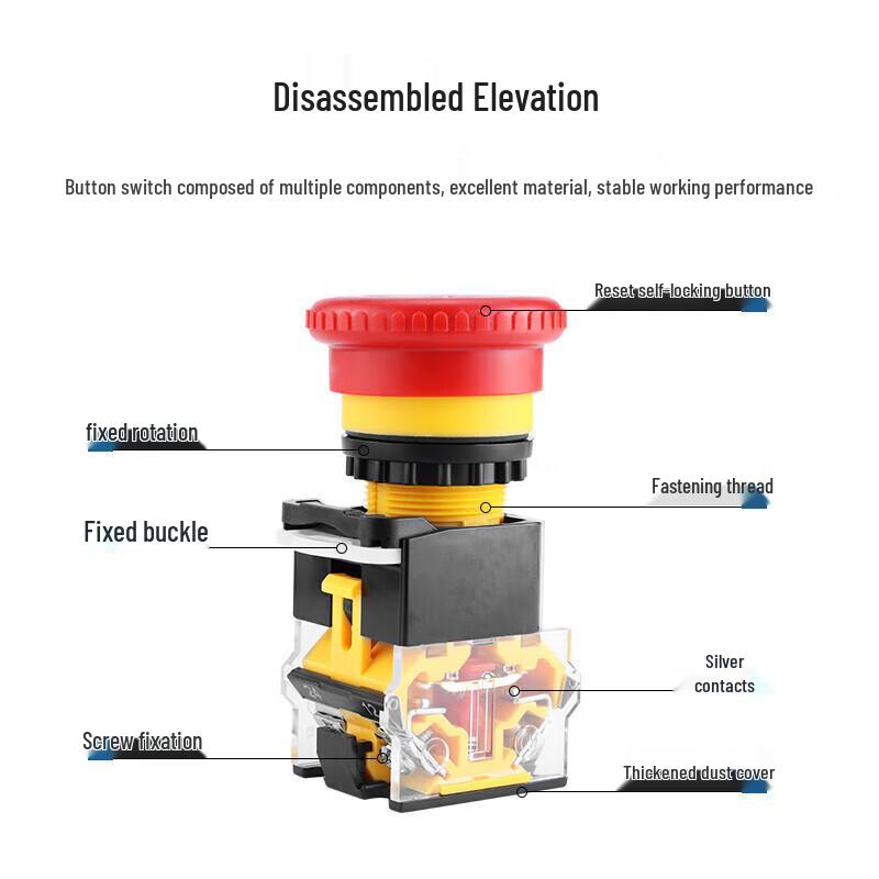 22mm Emergency Stop Push Button
