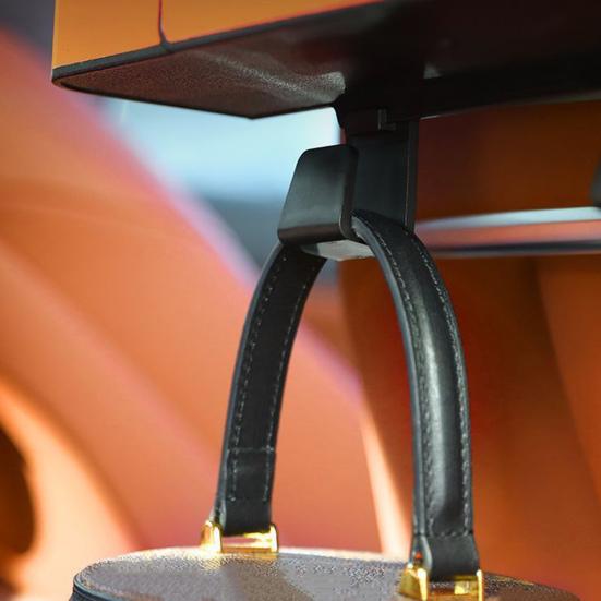 3-in-1 Car Backseat Organizer Multifunctional Back Seat Storage Box with 2 Cup Holders Tissue Box And Hooks for Holding Phones Snacks Drinks Handbags