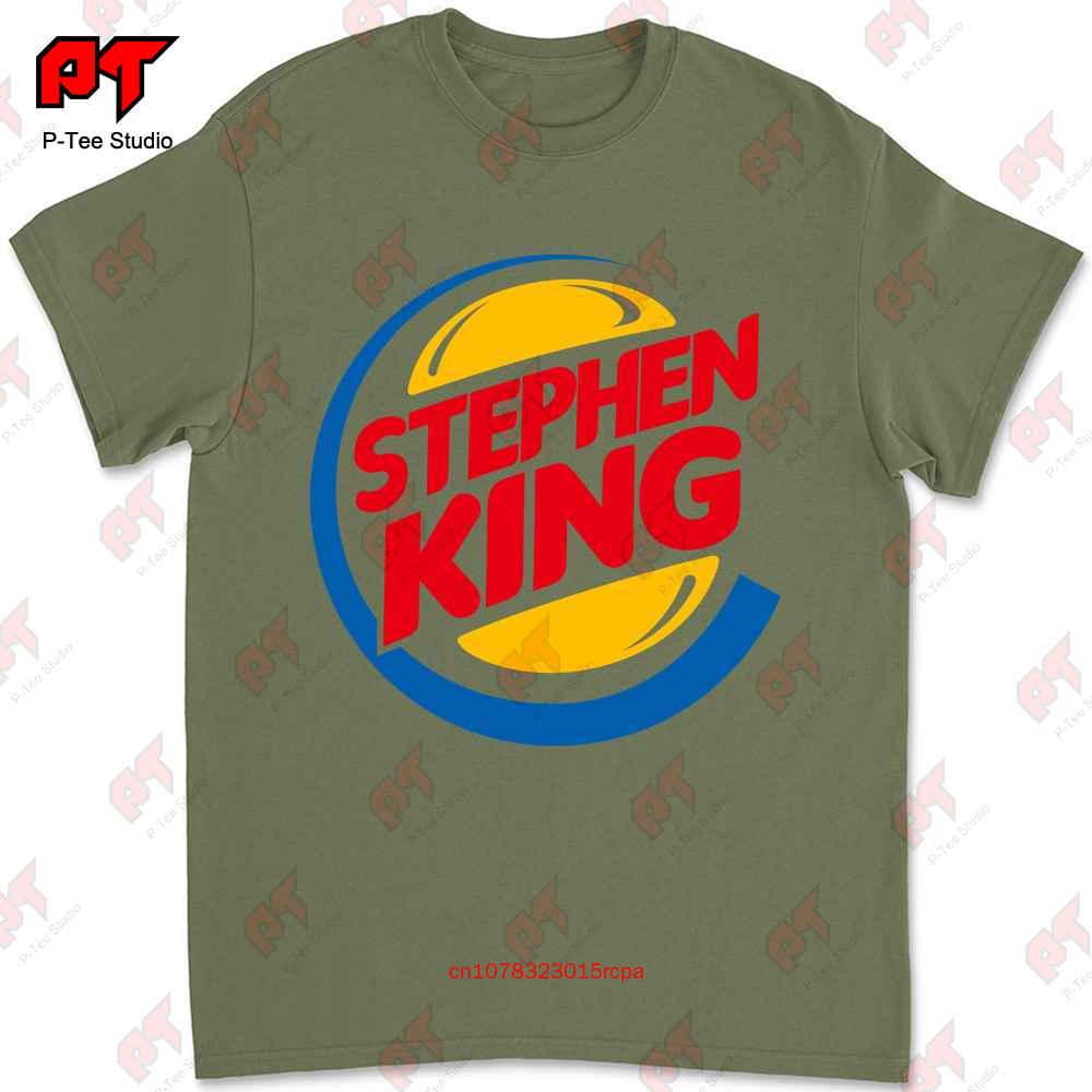 Stephen King Burger T-shirt Tee L4LI