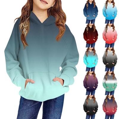Children's Hoodie Boys And Girls  Long-sleeved Hooded Pocket Hoodie
