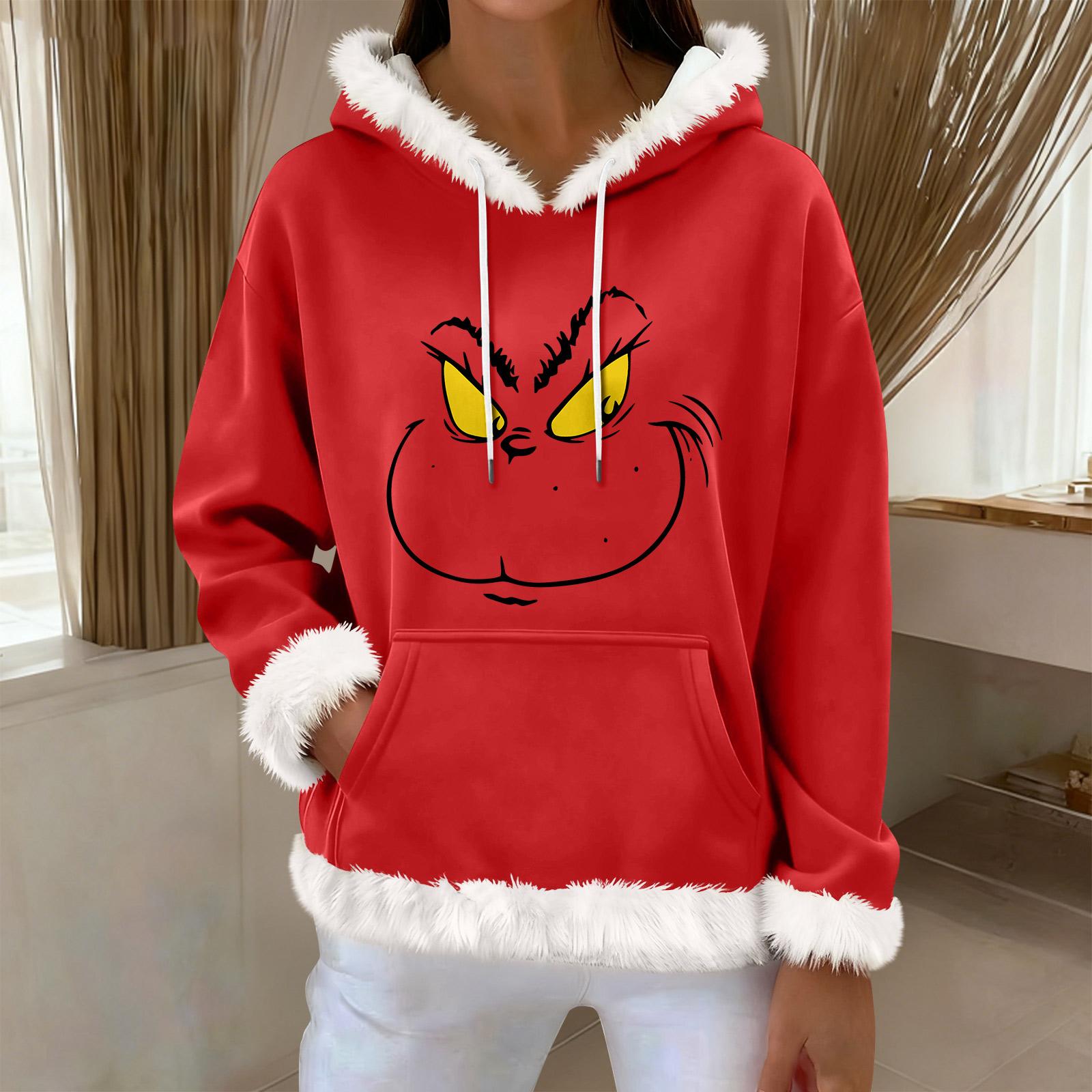 

Женская повседневная модная толстовка с капюшоном и длинным рукавом с принтом S