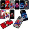 For Samsung Galaxy A25 A37 A57 A12 A14 A31 A41 A50 A51 A70 A71 A72 A21S A04 M15 Note 20 9 8 10 Case Spider Man Spiderman Marvel