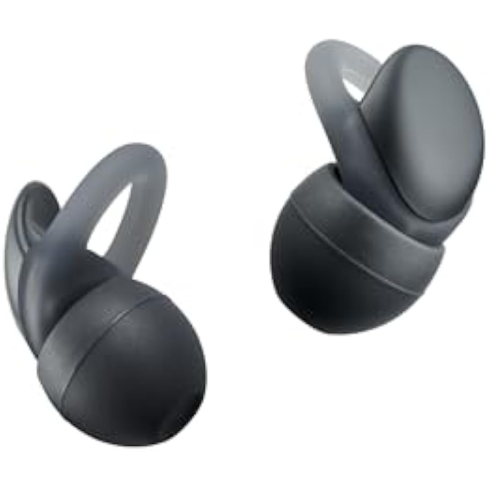 

Audio-Technica AT-ERP3 BK Earplugs, Antibacterial, Can Be Used Over and Over [4 Different Sizes E...