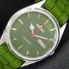 REFURBISHED VINTAGE SEIKO AUTOMATIC 6309A JAPAN MENS GREEN DIAL WATCH A443201-1