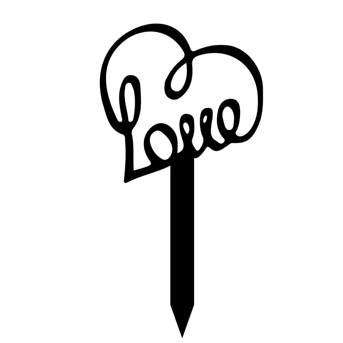 

Металлические садовые колышки в виде феи для украшения газона и цветочных горшков