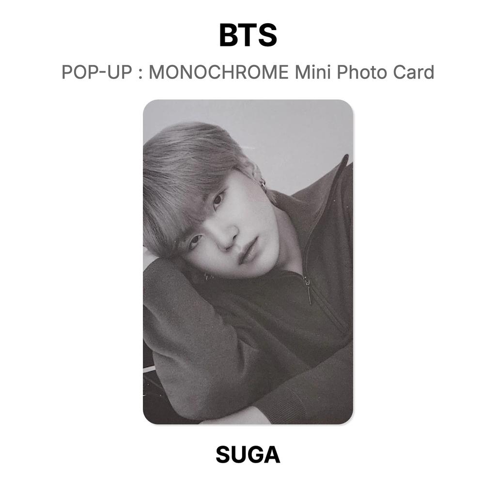 BTS SURGIR : TARJETA FOTOGRÁFICA MINI MONOCROMÁTICA Fotocarte Oficial