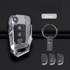 Interior Mouldings Zinc Alloy Car Remote Key Fob Case Key cover For Hyundai Tucson Creta ix25 i20 i30 HB20 Elantra Verna Sonata