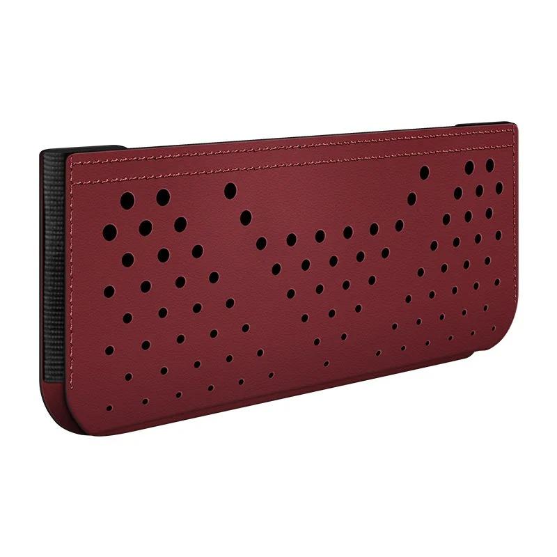 Car Net Storage Bag Car General Storage Box Multi-Functional Storage Bag Mobile Phone Hanging Bags Paste Type Car Accessories