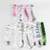 Crystal Glass Dildo Viginal Anus Plug G-Spot Massager Butt Plug Vaginal And Anal Stimulation Artificial Dildo Penis Sex Toys