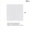 4pcs 16x16Dots Unlimit Splicing Constructing Block Base Plate DIY Classcial Bricks Baseplates Assembled Construction Entertaining Playthings