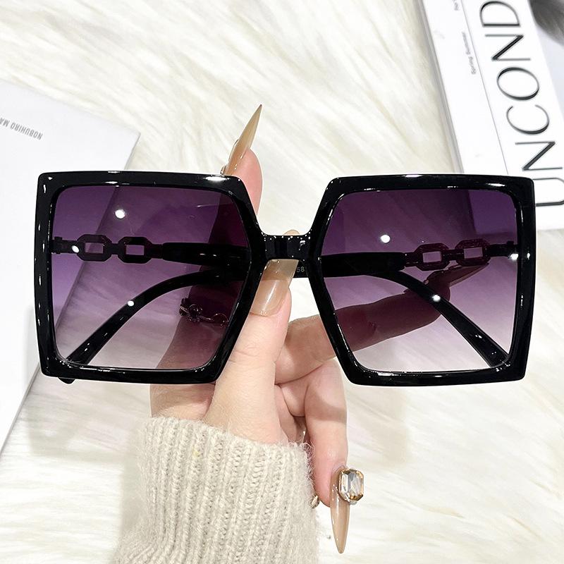2026 Trendy Square Frame UV Protection Sunglasses for Women - European/American Street Style