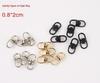 Gold-Plated & Silver-Plated Jump Ring Nine-Needle Keychain DIY Jewelry Accessory