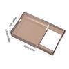 Game Sleeve Secure & Convenient Protections Shock resistant Case Lightweight & Resilients Case Clear for Analogue Pocket