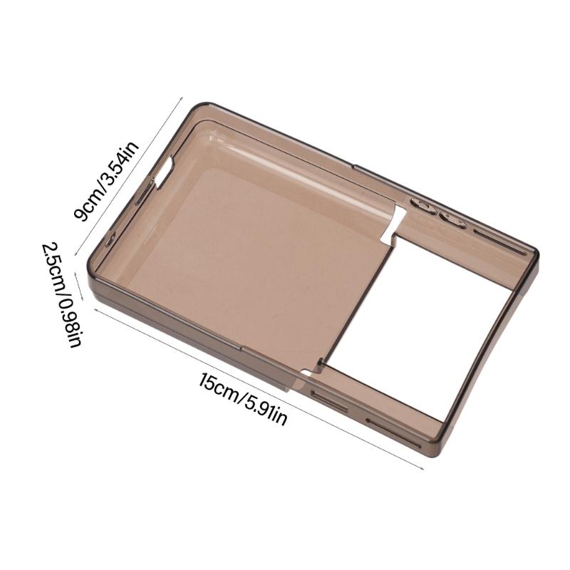 Game Sleeve Secure & Convenient Protections Shock resistant Case Lightweight & Resilients Case Clear for Analogue Pocket
