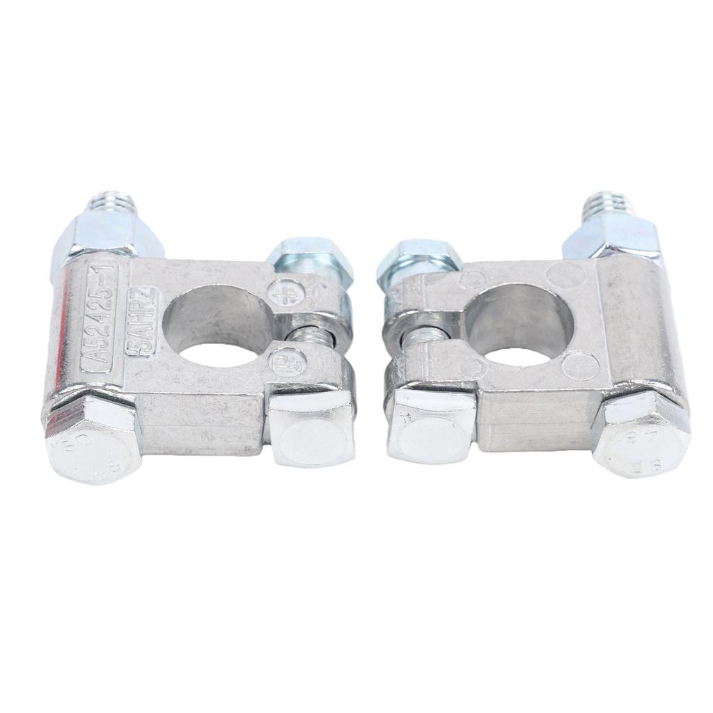 Car Battery Terminal Connector Classification Kit Negative Positive 4 2AWG 3 8 Inch Copper Terminals 4 Heat Shrink