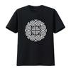Stylish Hmong Logo Culture Indigenous Southeast Asia Print  T Shirt Vintage Washed Stretched Streetwear Versatile Comfortable