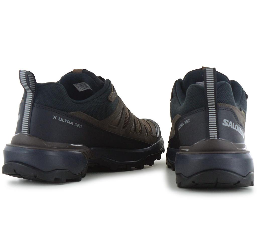 SALOMON X ULTRA 360 עור GTX - GORE-TEX - נעלי הליכה לגברים נעלי טרקינג חום 475712 מקורי