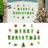 1 Set Christmas Tree Fridge Magnet Waterproof PVC 3D Merry Christmas Refrigerator Magnet Home Kitchen Fridge Locker Car Body Decoration Sticker