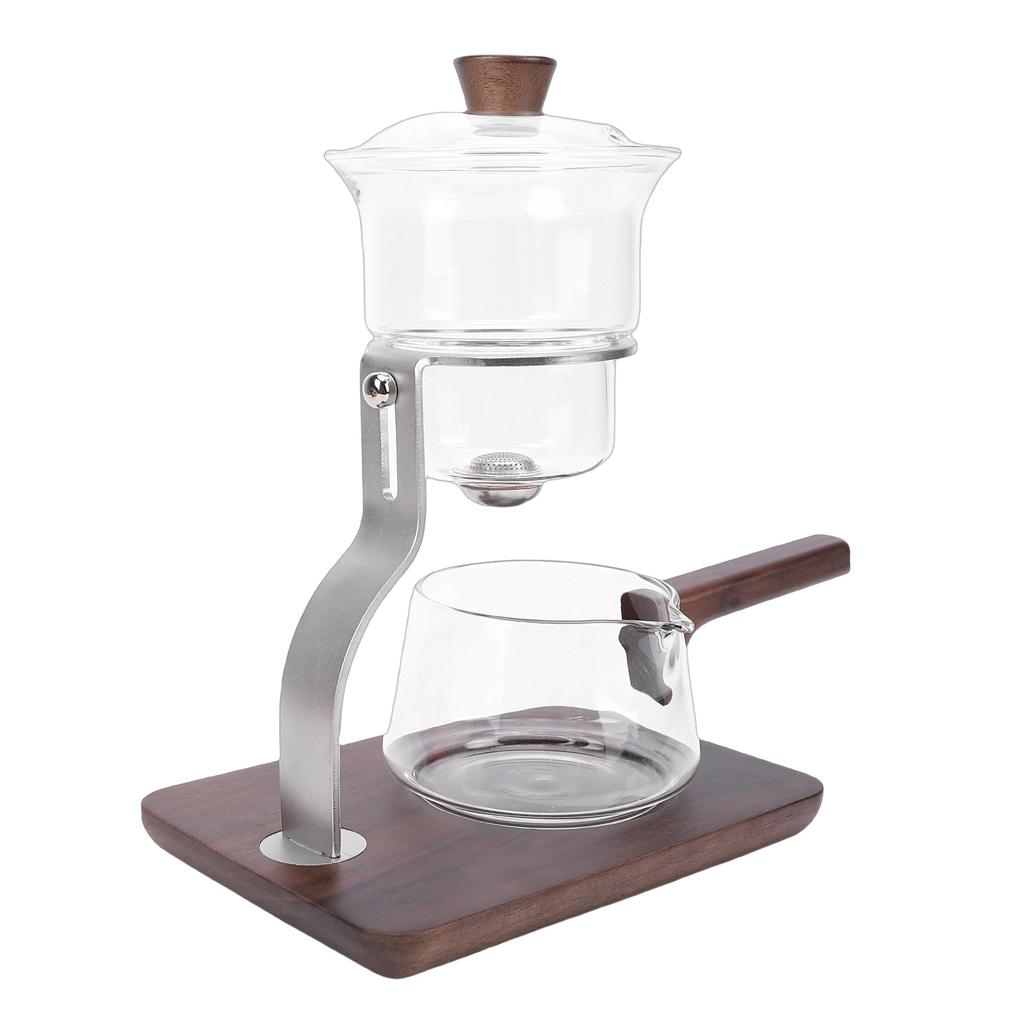 Magnetic Teapot Set Clear High Borosilicate Glass Water Separation Teapot with Base Fairness Mug Cup Lid