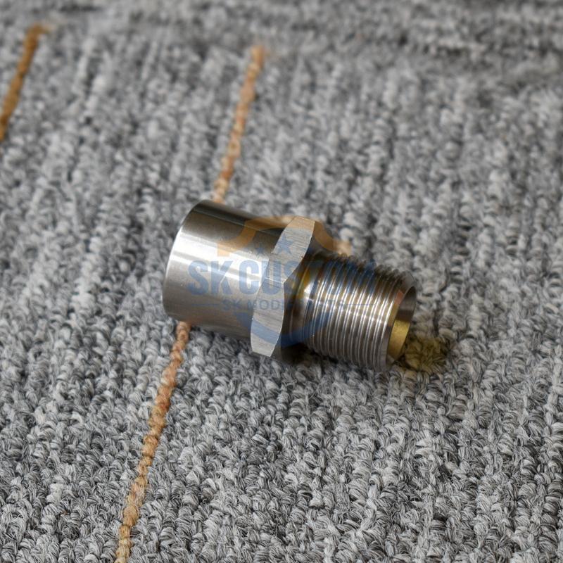 Adattatore Piastra Sandwich Filtro Raffreddatore Olio SK Viti di Fissaggio Sensore M18*1.5 3/4-16 UNF M20*1.5 M22*1.5 Barra Filettata in Acciaio Inossidabile