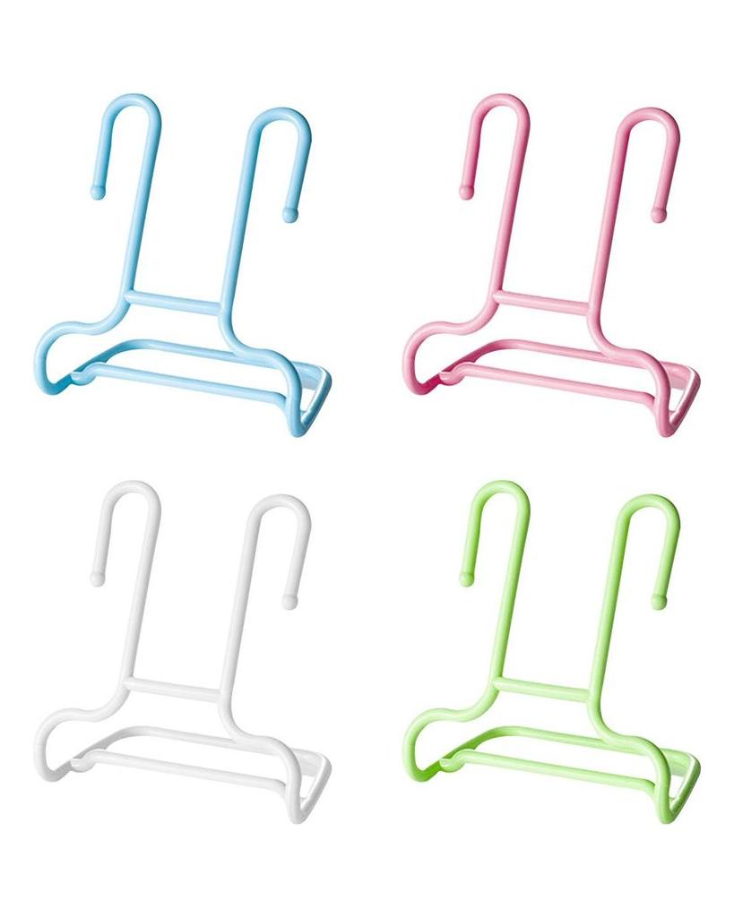 Multifunktionale Kinder Schuhe Stand Kleiderbügel Trocknen Rack Kunststoff Schuhe Hängende Lagerung