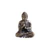 Small Creative Craft Mini Portable Vintage Brass Buddha Statue Pocket Sitting Buddha Figure Sculpture Office Desk Decor Ornament