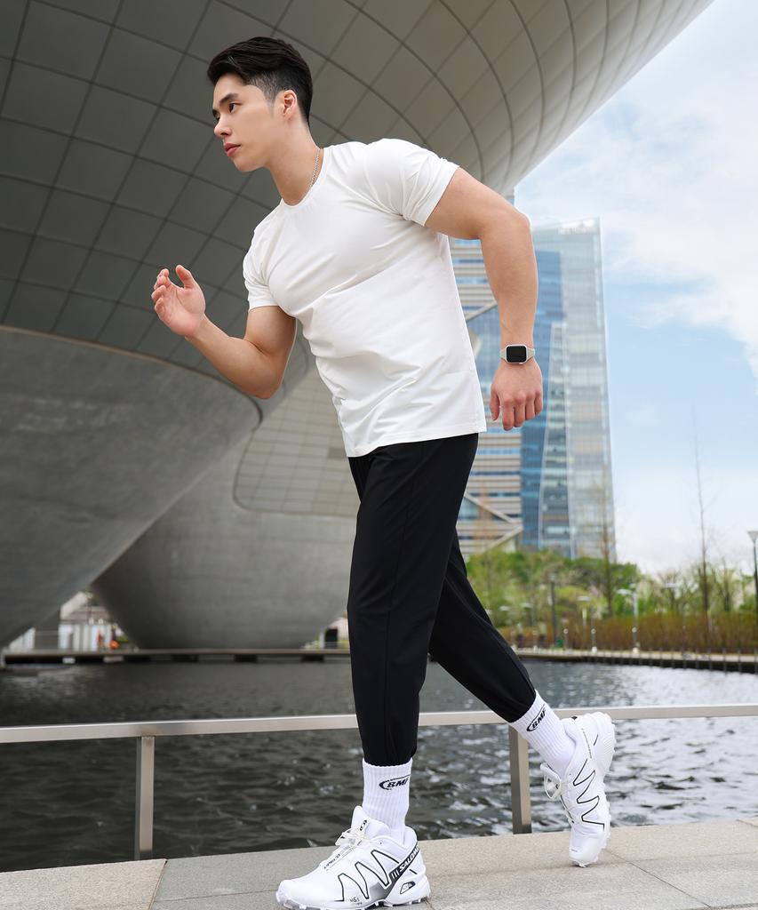 Beullaegmonseuteopis [Cooling/Fleece-Lined] Tricot Running Workout Jogger Pants (2 Colors)