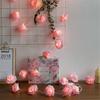 Battery Operated Outdoor Lamp Rose String Light Flower Fairy Light Light String Wedding Decoration