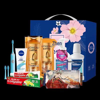 L'Oreal Labor Protection Cleaning Care 8-Piece Shampoo Gift Set