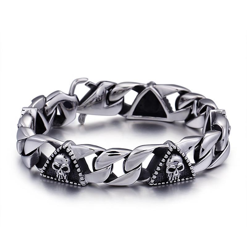 2025 Retro Jewelry, European and American Personalized Pharaoh Jewelry Men's Bracelets