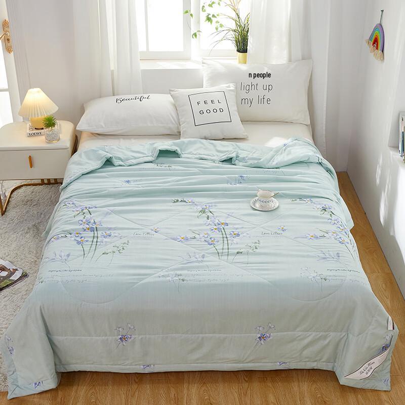 Beijiaman Lavender Soybean Summer Quilt