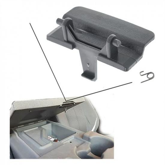 Gray Center Console Jump Seat Lid Latch For Ford F-150 F150 2010-2018 BIKE0185