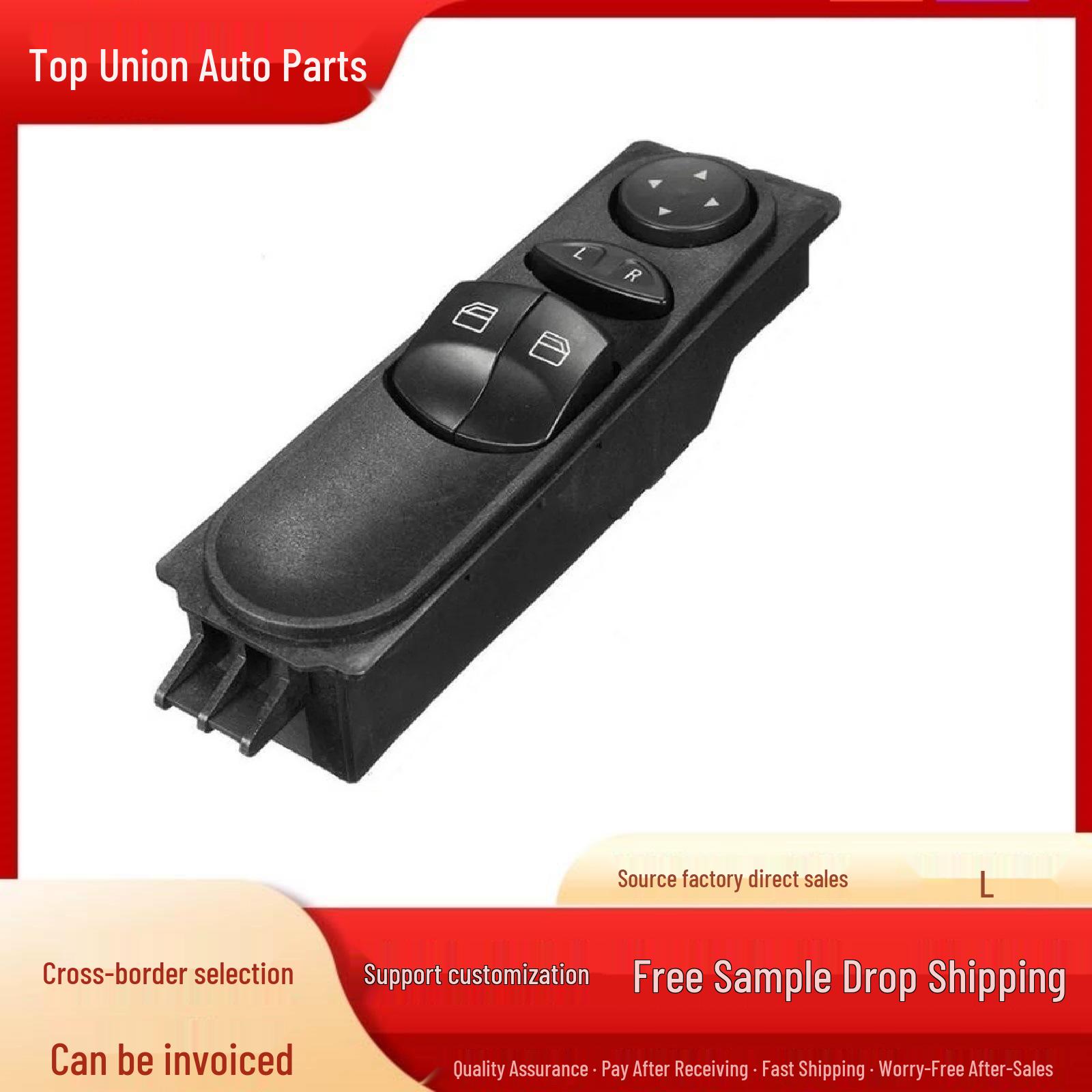 Electric Window Master Control Switch for Mercedes-Benz W906 Electric