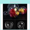 Transparent Acrylic Christmas Ornaments Hanging For Holiday Party Decorations