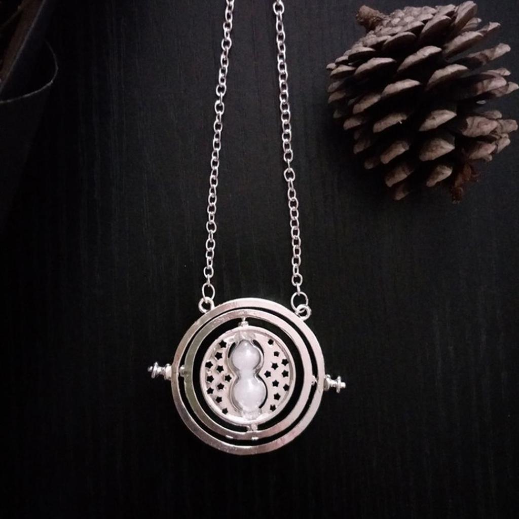 Hermione Granger Turner Pendant Necklace Hourglass Collar Jewelry