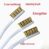 Steel & Copper Wire Mini Brush for Rust Removal
