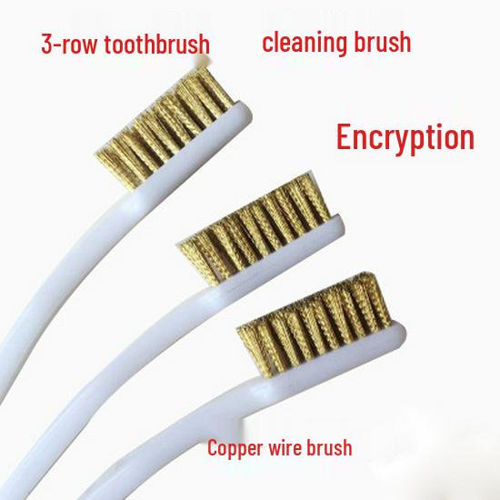 Steel & Copper Wire Mini Brush for Rust Removal