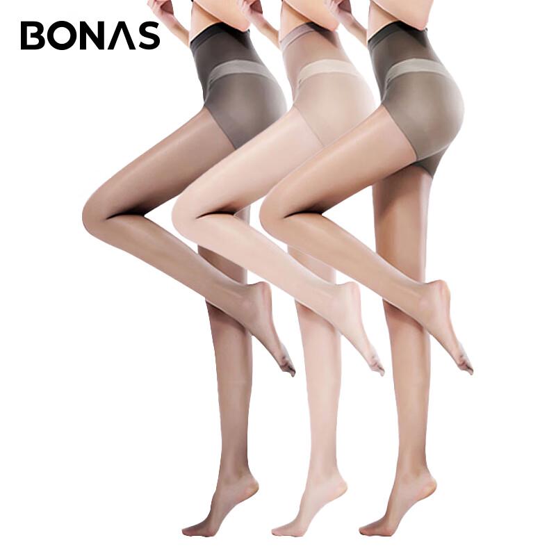 Bonas Ultra-Thin Bare-Leg Effect Snag-Resistant Pantyhose