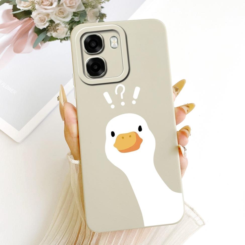 For Oppo A6 4G CPH2817 Casing For Oppo A6 5G Cover Luxury Fashion Cute Funny Painted Silicone Case For Oppo A6 CPH2831 PLT120