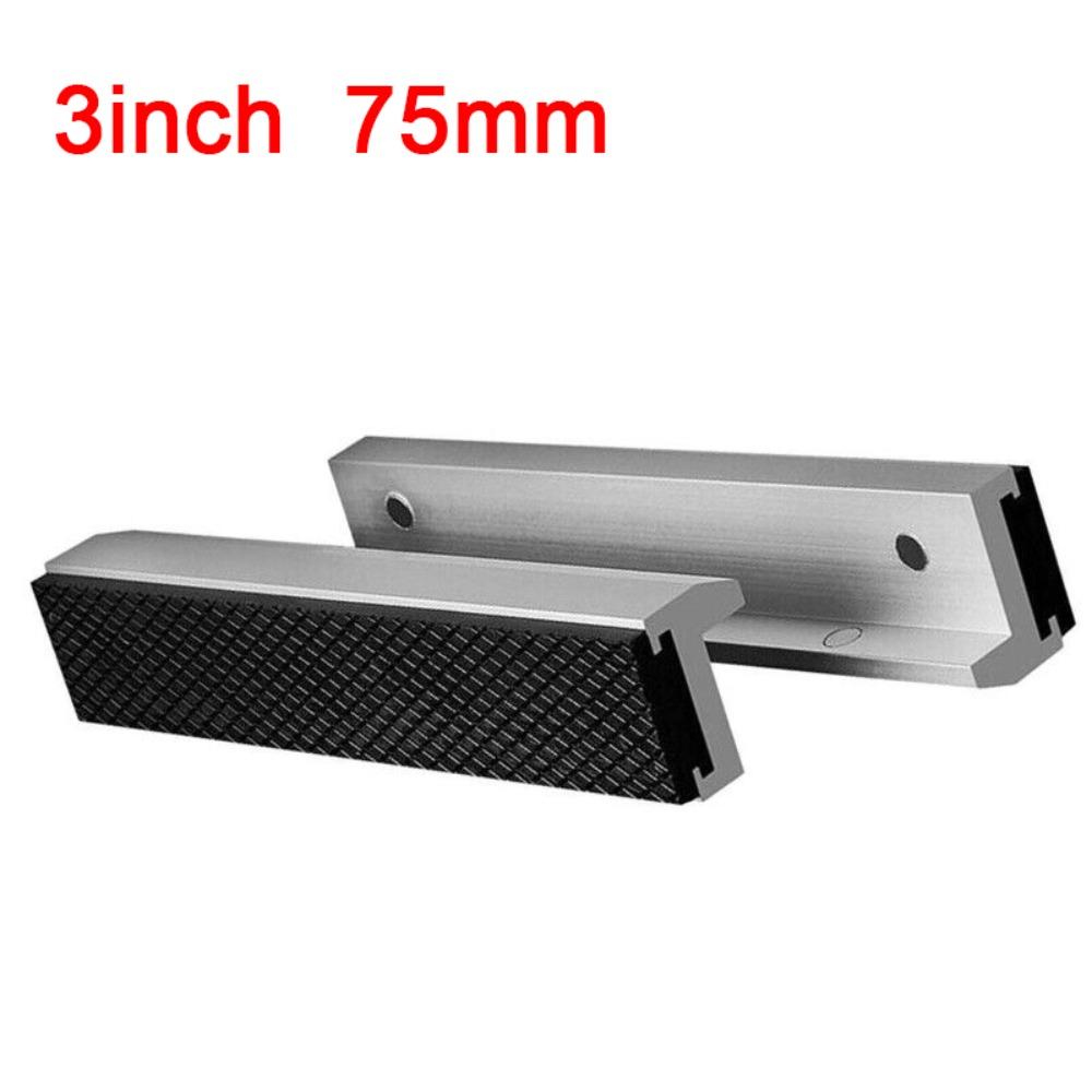 

Universal Fit Silver Vise Jaws Strong Magnetic Protector Cover Vise Jaws Protector Multi-Purpose Vice Jaw Covers Workshop Use