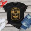 Trends Honey Bee T Shirt 00s Vintage Unisex Casual Female Tops Tees For Women Clothing Summer 2024 Graphic T Shirt